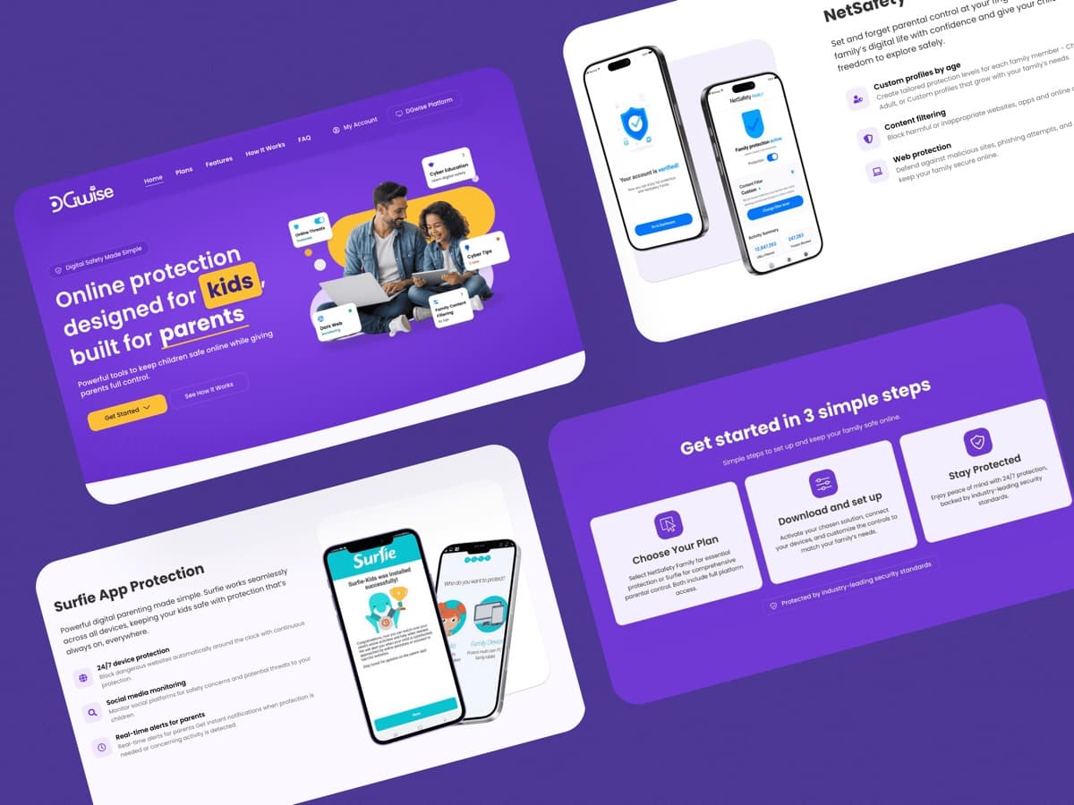 DGWise landing page