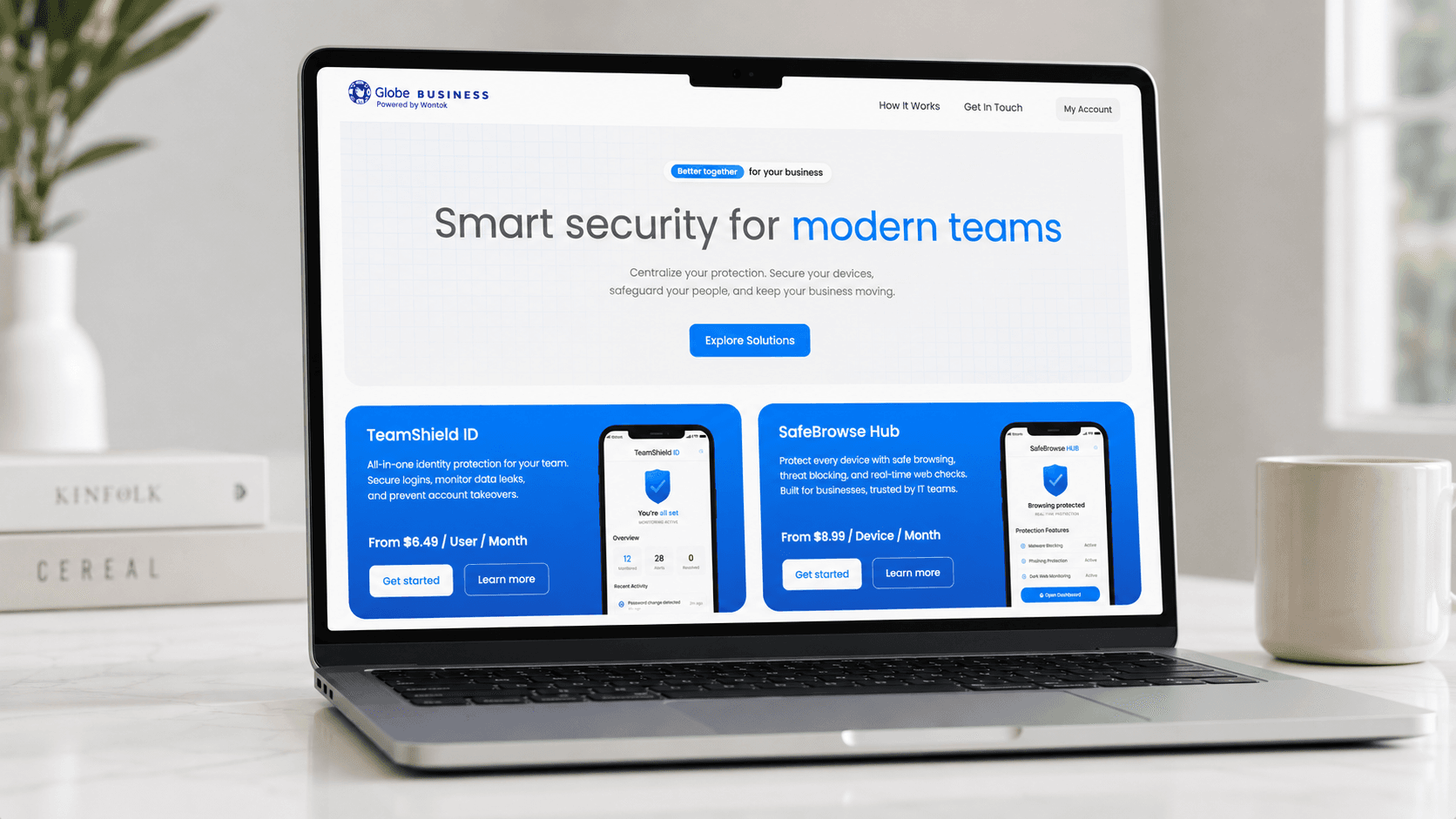 Globe Business Cyber Hub subscription commerce platform